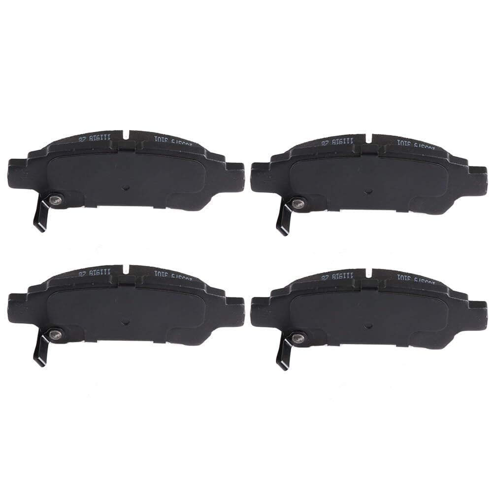 Cciyu D995 Rear Semi-Metallic Disc Brake Pads Kit For Buick Lucerne 2006-2011,For Cadillac Dts 2006-2011 4Pcs