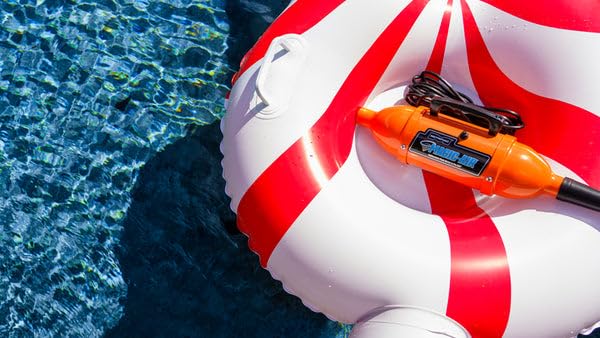 METROVAC 12-IDABCR Magic AIR High-Speed 12V Electric Inflator/Deflator for Inflatables, Air Mattresses, and Pool Toys