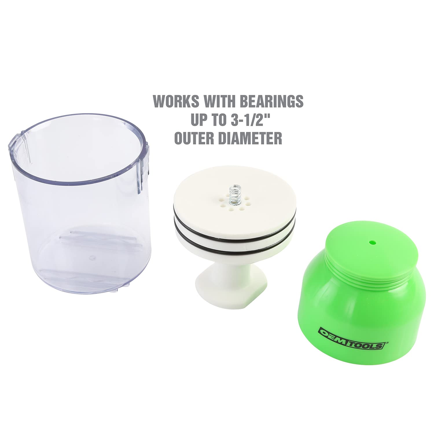 Oemtools 26540 Bearing Packer, Grease Packer, Wheel Bearing Grease Packer, Bearing Packing Tool, Remove And Repack Grease, Compa