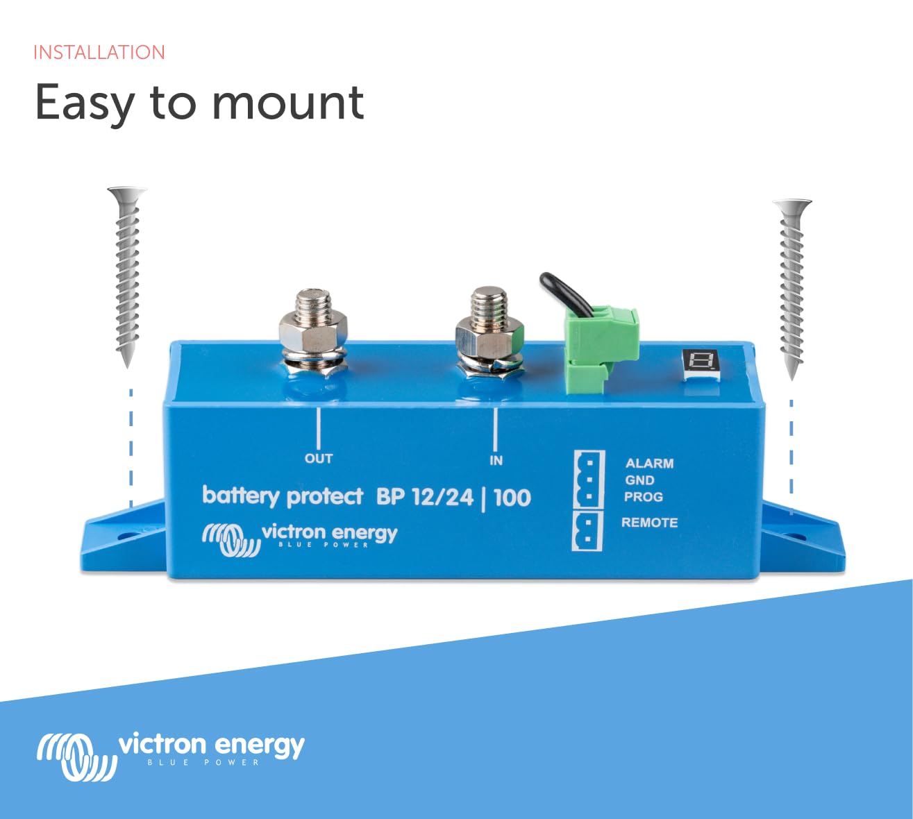 Victron Energy BatteryProtect 100A 12/24-Volt Plastic Power Management System
