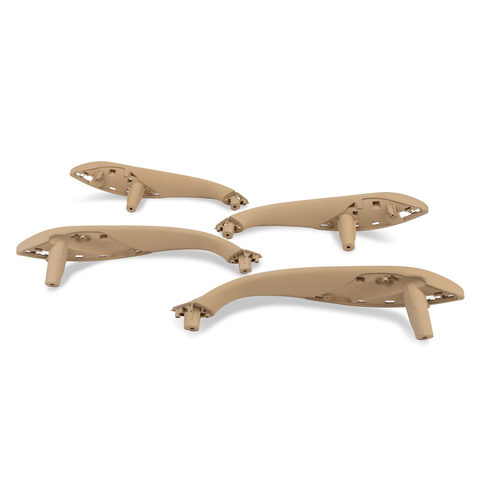 Weileite Front Interior Door Pull Handles Grab Bracket Trim Set Compatible With Bmw 3 Series 4 Series 320,328,330,335,M3 2012-20