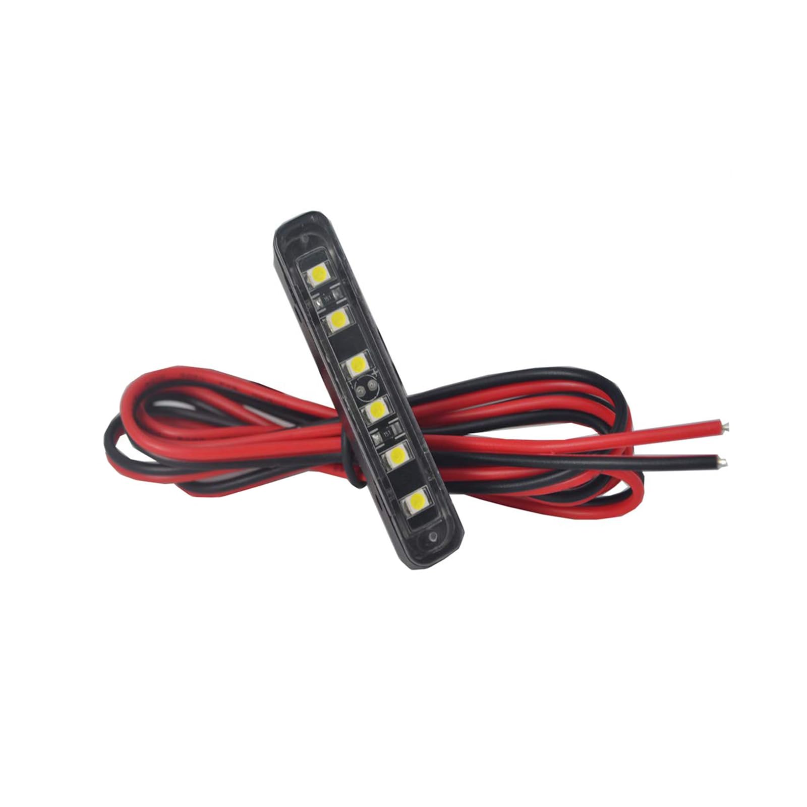 Kingshowstar 1x Waterproof Plate light with 6 White LED For License Plate Light,Backup Light,tail light or Brake Light for Motor