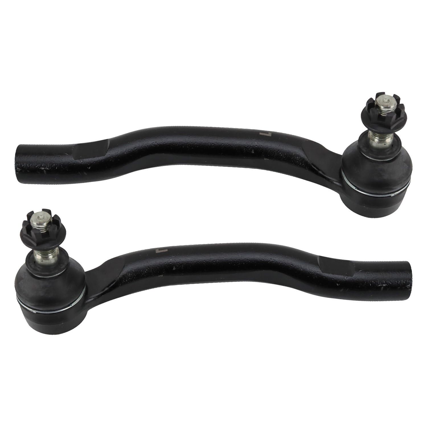 TRQ Front Outer Tie Rod Set Compatible with 2013-2018 Lexus ES300h ES350