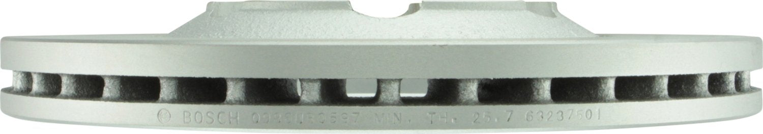 BOSCH 25010602 QuietCast Premium Disc Brake Rotor - Compatible with Select Chevrolet Colorado; GMC Canyon; Isuzu i-280, i-290, i