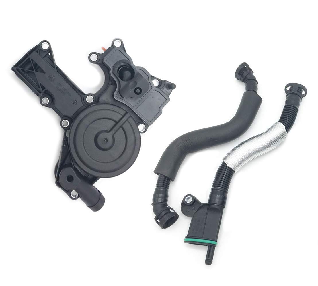 LEIMO KPARTS PCV Valve Breather Hose Kit for Audi VW 1.8 2.0TSI, Model 06H103495, Compatible with A3 A4 A5