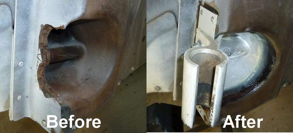 Polyvance KW T800 Hood Repair Kit - Aluminum & Steel, Model KEN T800