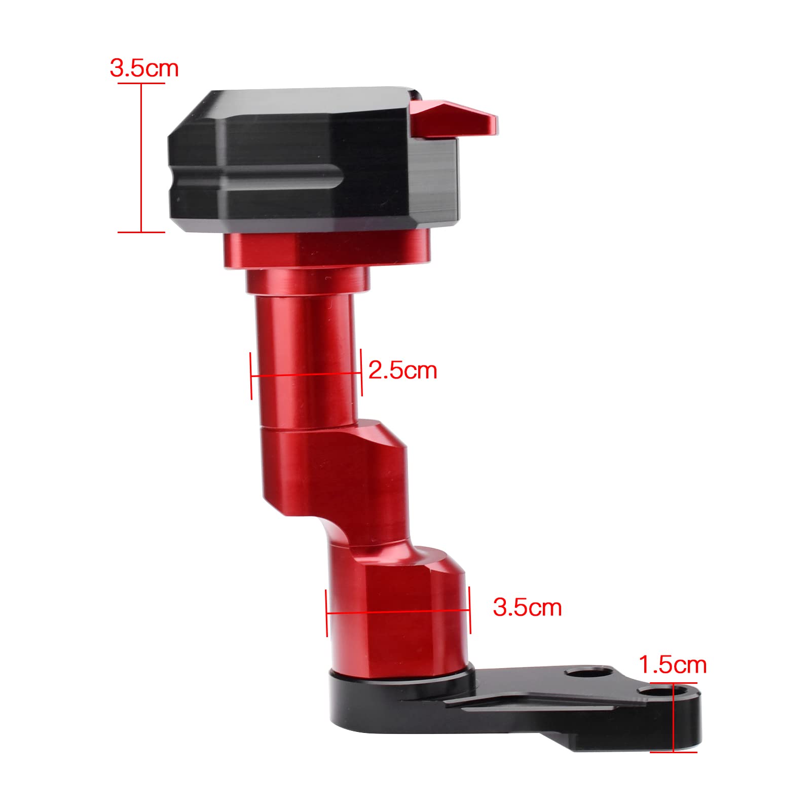 Ledishun Motorcycle Falling Protection Frame Slider Guard Anti (Fit For Cfmoto Vehicle) 300Nk 250Nk 150Nk (Gary,150Nk/250Nk/300Nk)