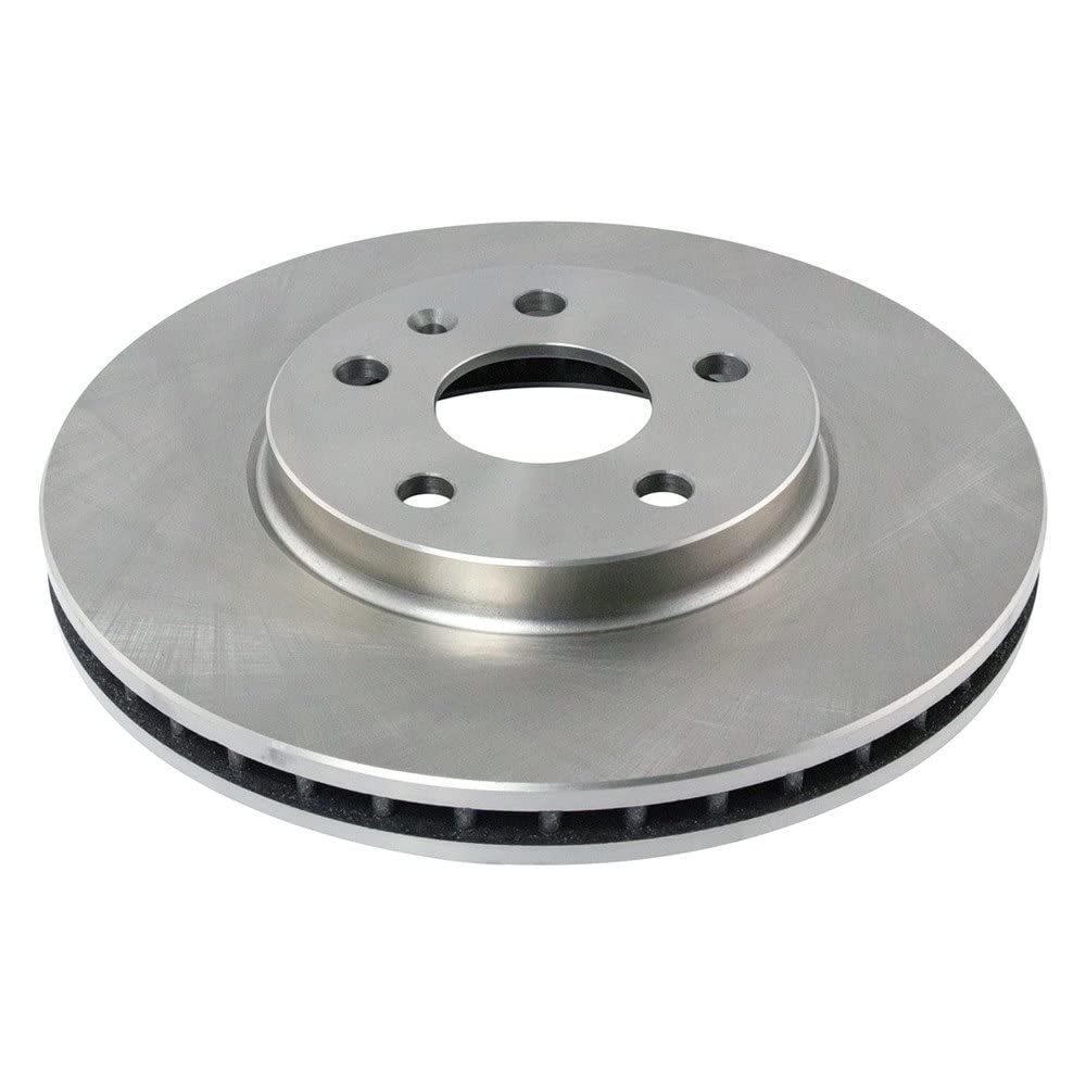 Trq Front Brake Rotors Set Vented Compatible With 2008-2014 Cadillac Cts