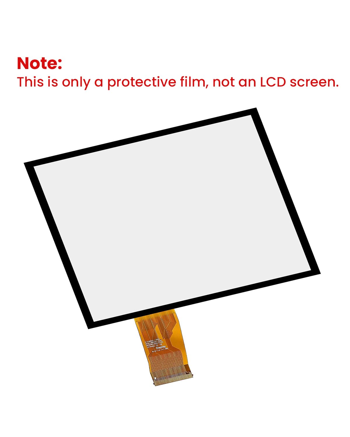WonVon 8.4" Uconnect Screen Replacement Radio Digitizer for 2017-2022 Jeep Dodge Ram 1500 2500 3500 - Model LA084X01(SL