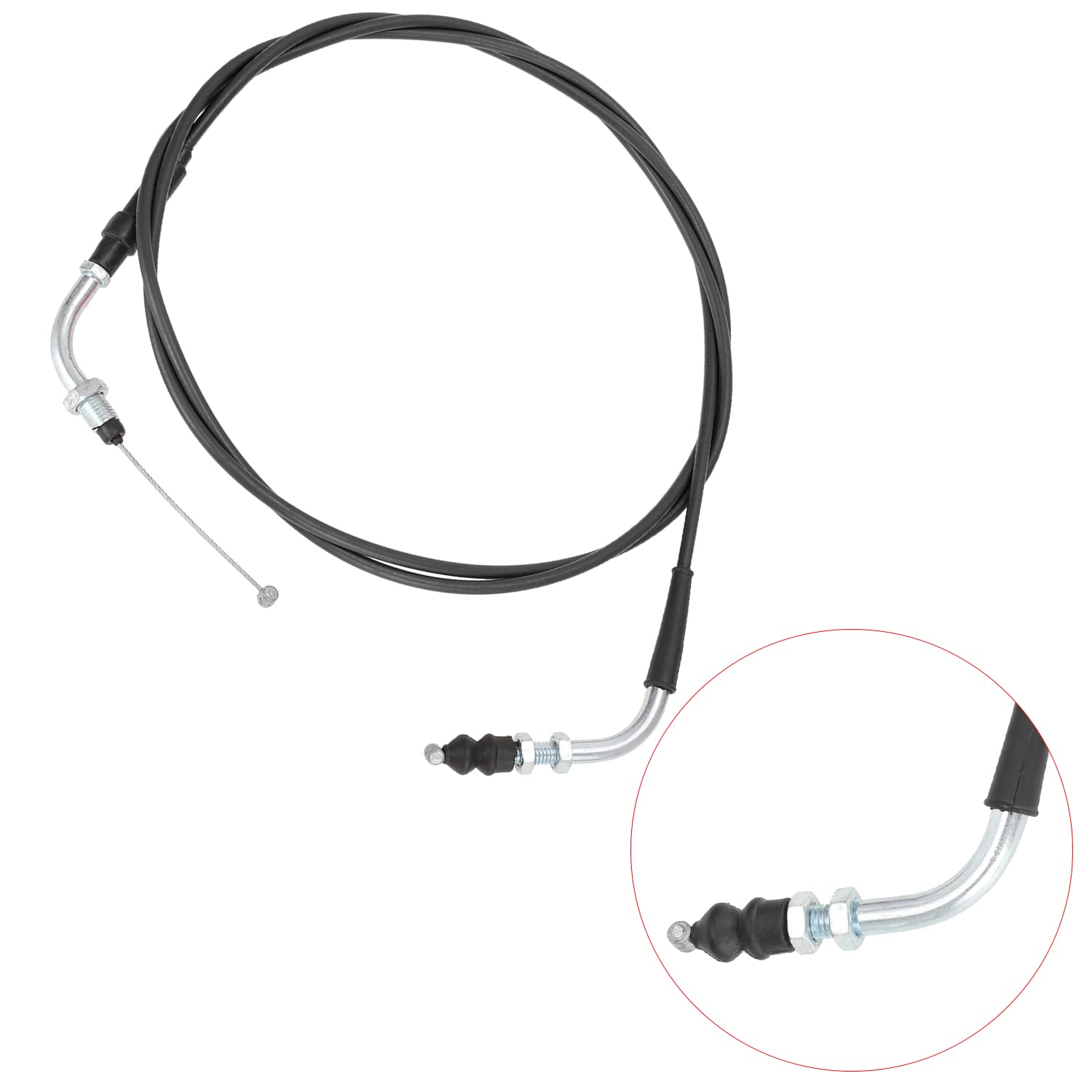 YOXUFA 78 inch Throttle Cable for GY6 50cc 80cc 125cc 150cc Tao Tao BWS Lancer Thunder VIP Future Champion Ice Bear Jonway Roket