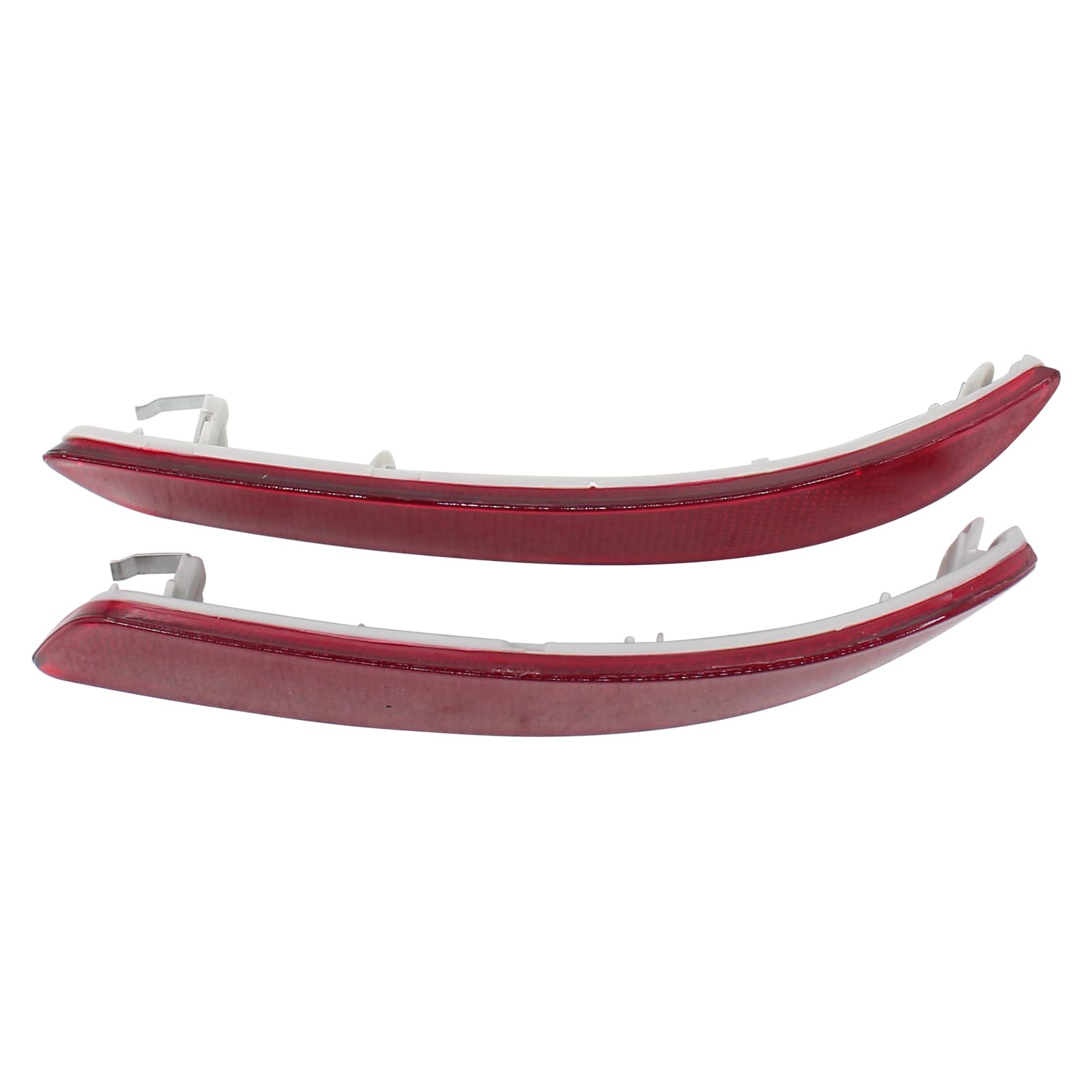 ApplianPar Rear Left and Right Side Bumper Reflector Marker Trim for BMW E70 X5 2007-2011,2013