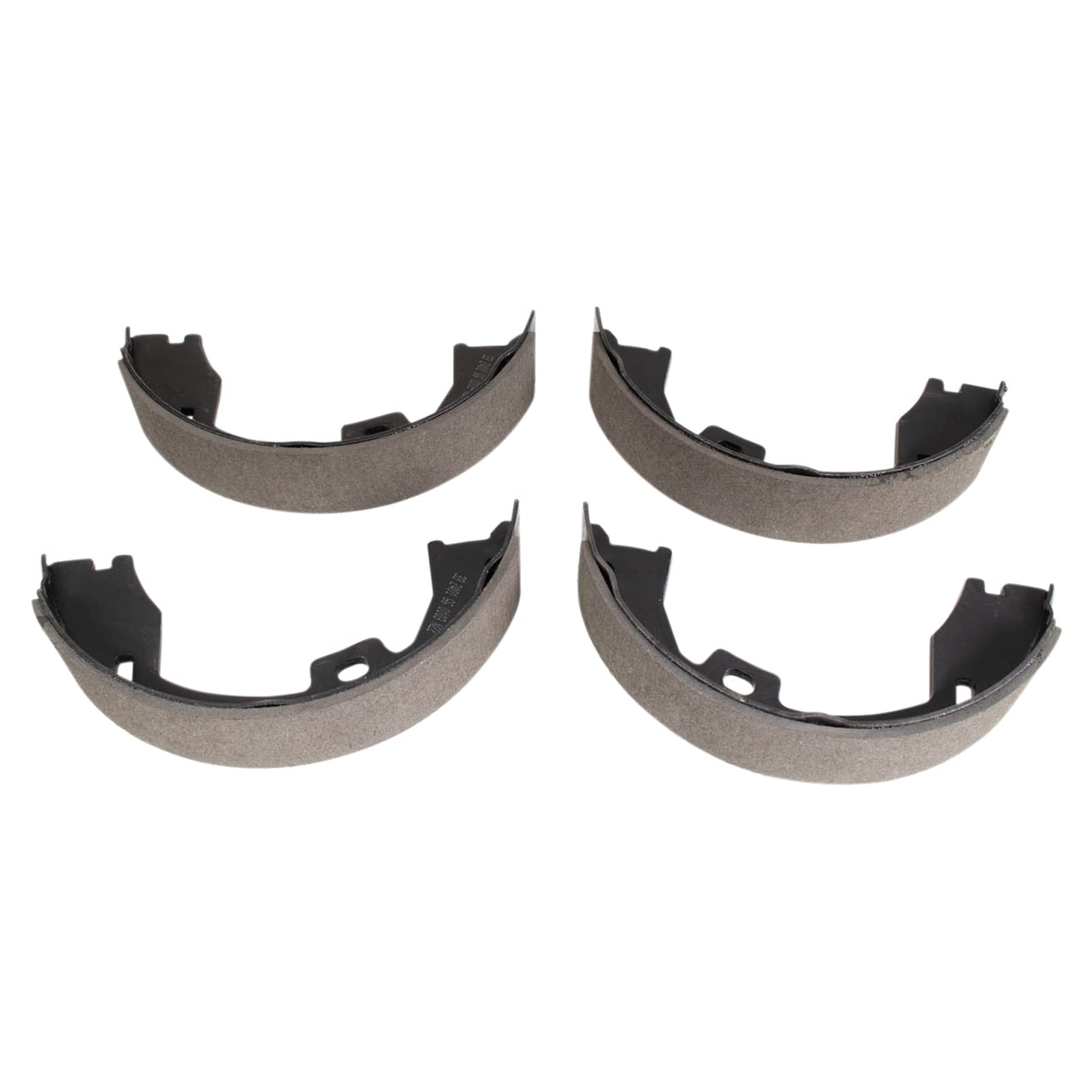 Trq Rear Brake Pad & Rotor Kit Brake Pads Brake Rotor Parking Brake Shoe Set Ceramic Compatible With 2011-2012 Ford F-250 Super