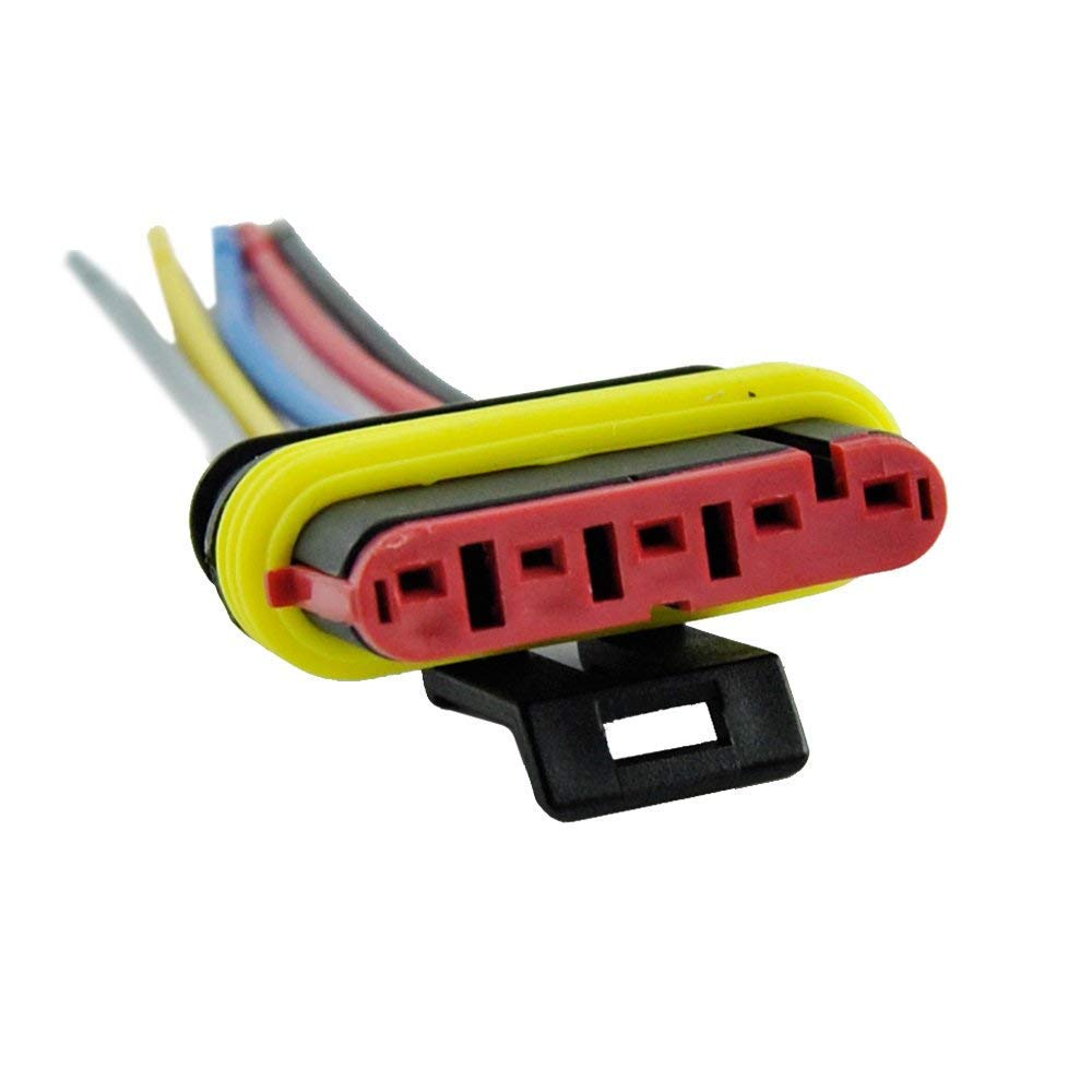 Zytc 5 Pin Way Car Waterproof Wire Connector Plug Auto Electrical Wire Connectors Awg Terminal Pack Of 5