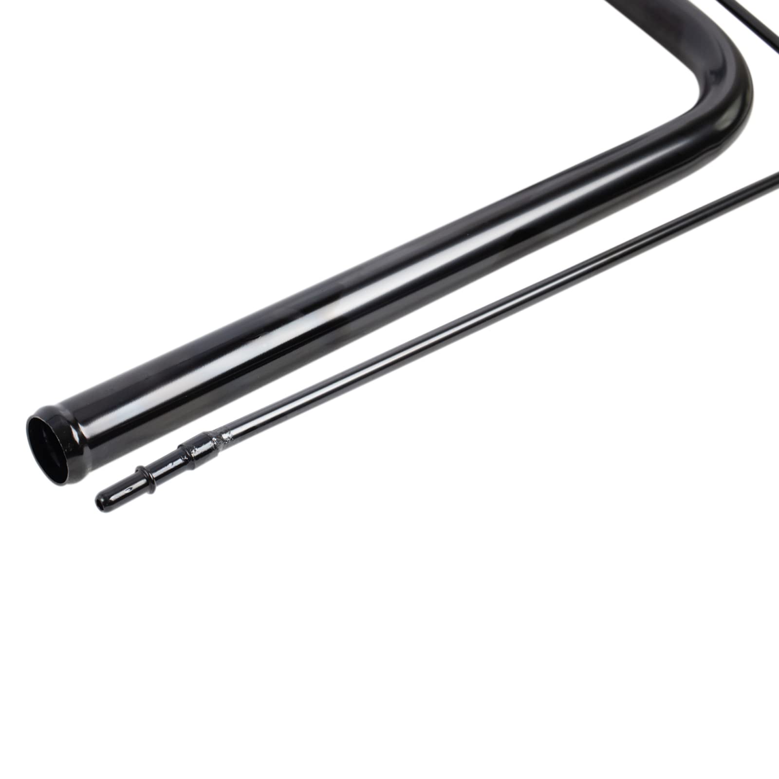 Trq Fuel Tank Filler Neck Black Compatible With 2010 Dodge Ram 2500 2011-2013 Ram 2500