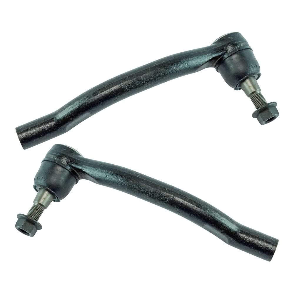 TRQ Front Outer Tie Rod Set Compatible with 2013 INFINITI FX37 FX50 2009-2014 Nissan Murano