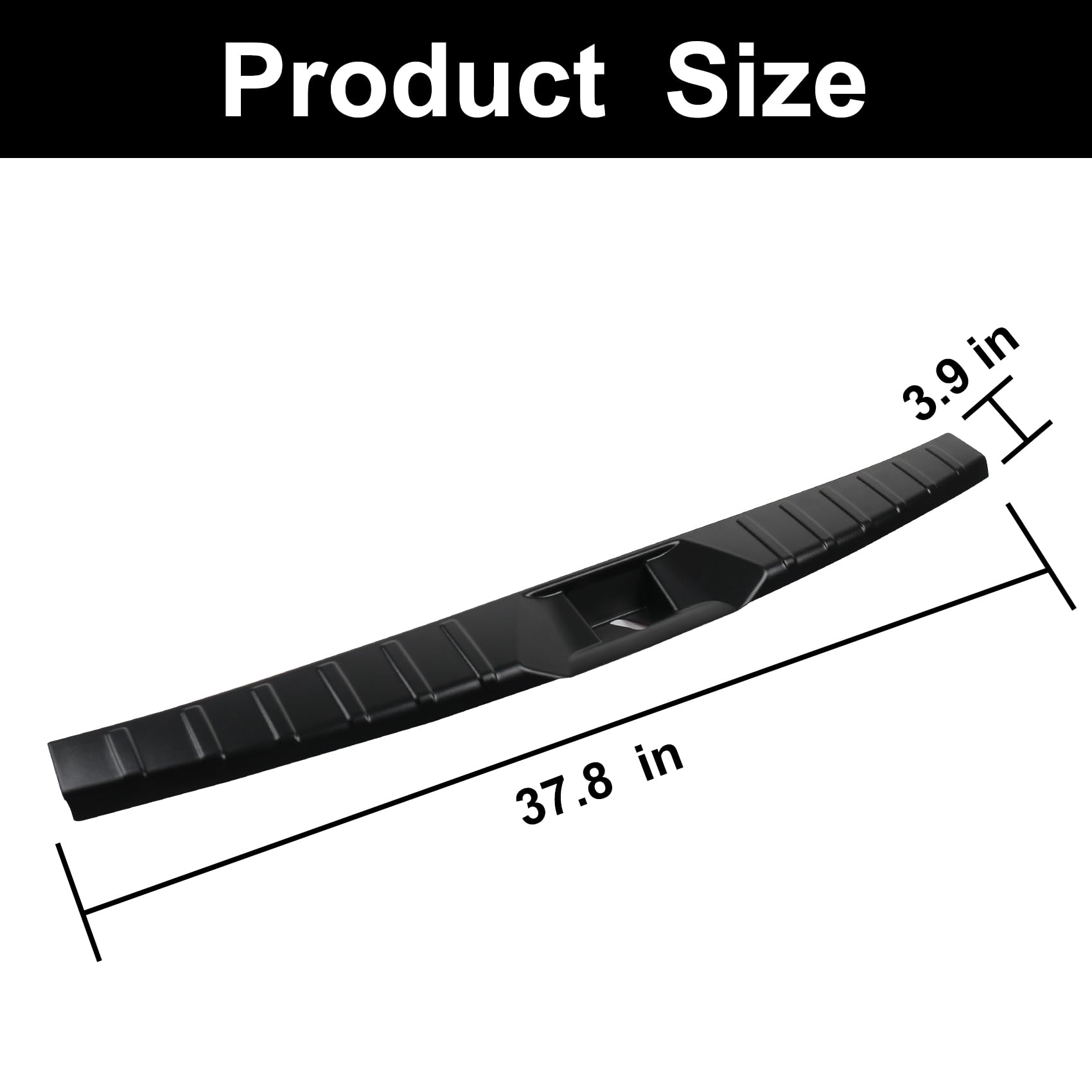Interior Rear Bumper Protector Guard Accessory Compatible for Subaru Outback 2021 2022 2023 2024 2025 Trim Cover Scratch Resista