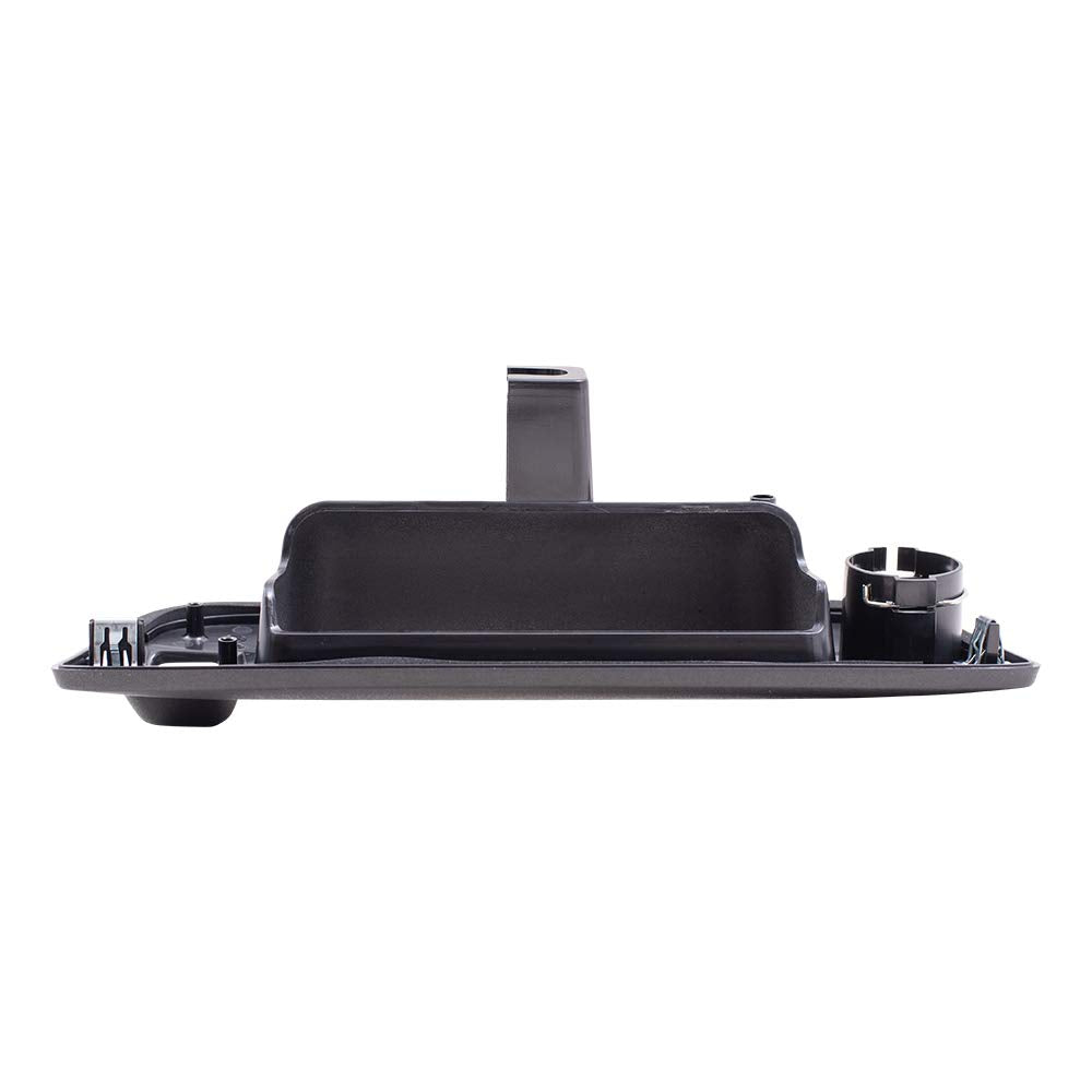 Brock Replacement Tailgate Handle Trim Bezel Textured W/Keyhole & Rear-View Camera Hole Compatible With Silverado Sierra Pickup