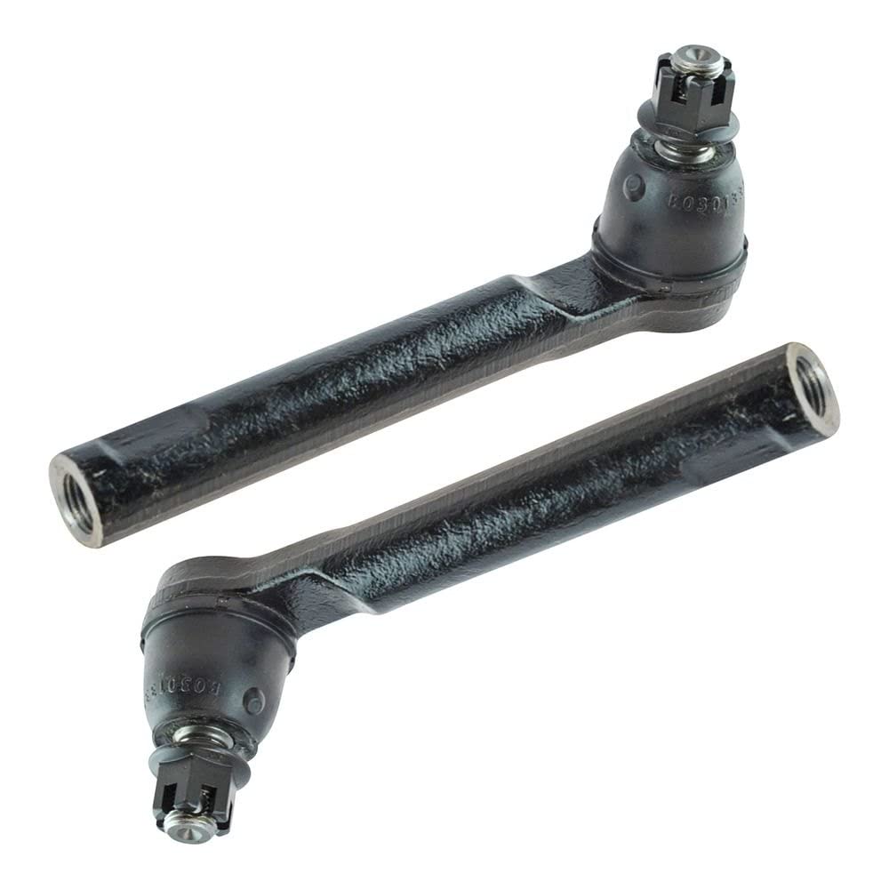 TRQ Front Outer Tie Rod Set Compatible with US Model Only 2007-2011 Honda CR-V