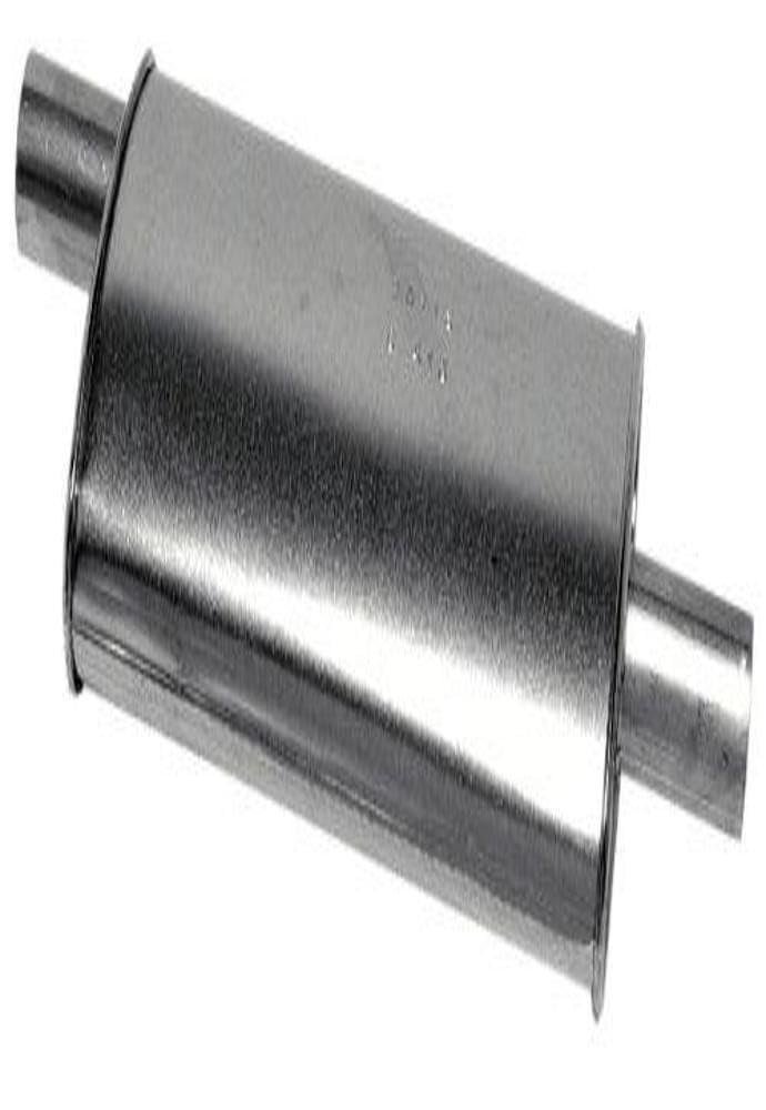 Walker Soundfx Universal 17808 Universal Exhaust Muffler 2.25 Inlet (Id) 2.25 Outlet (Id) For Eagle Premier