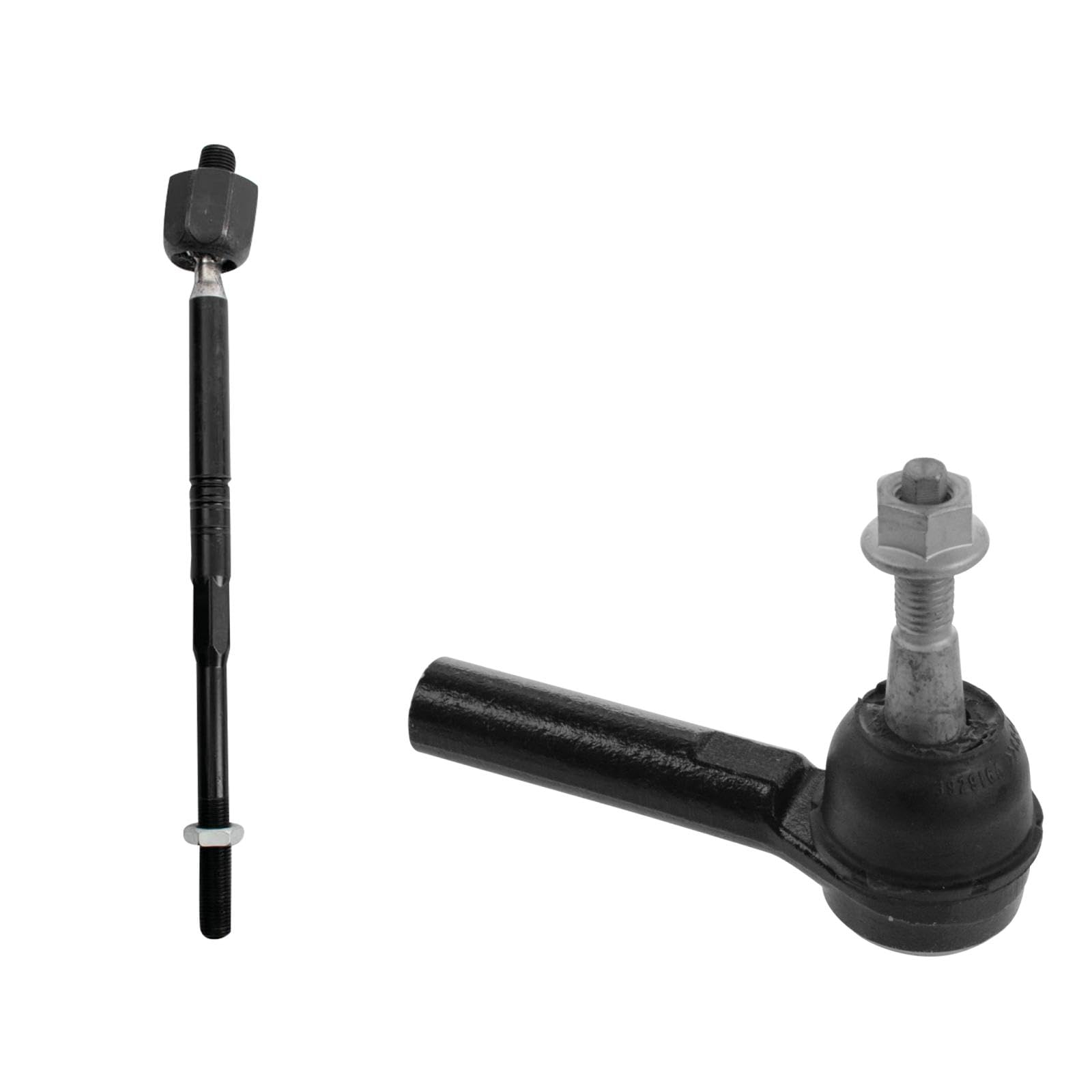 Trq Front Inner And Outer Tie Rod Set Compatible With 2017-2020 Buick Envision 2018-2021 Chevrolet Equinox Gmc Terrain