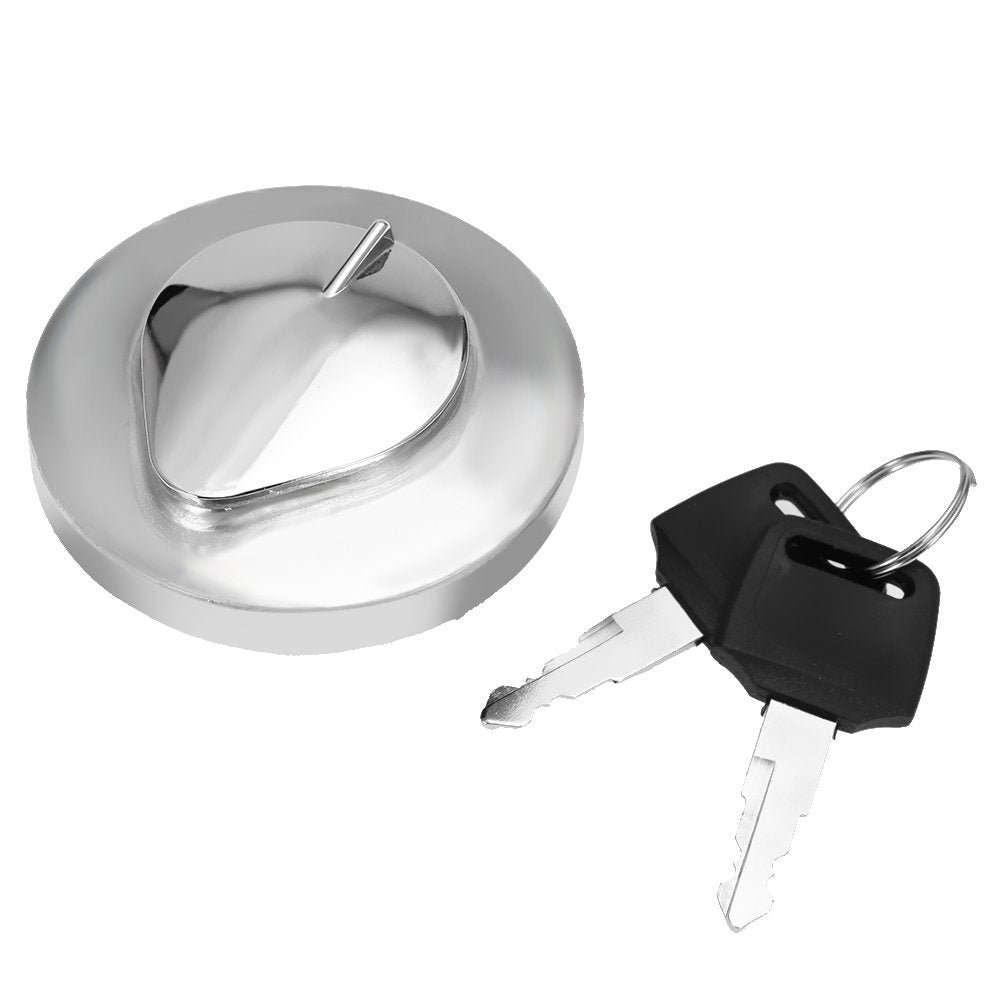 Fuel Gas Tank Door Cover Cap Fuel Filler Door Cover W/Keys Replacement For Honda Shadow Rebel Magna Vtx Vt600 750 1100 1300