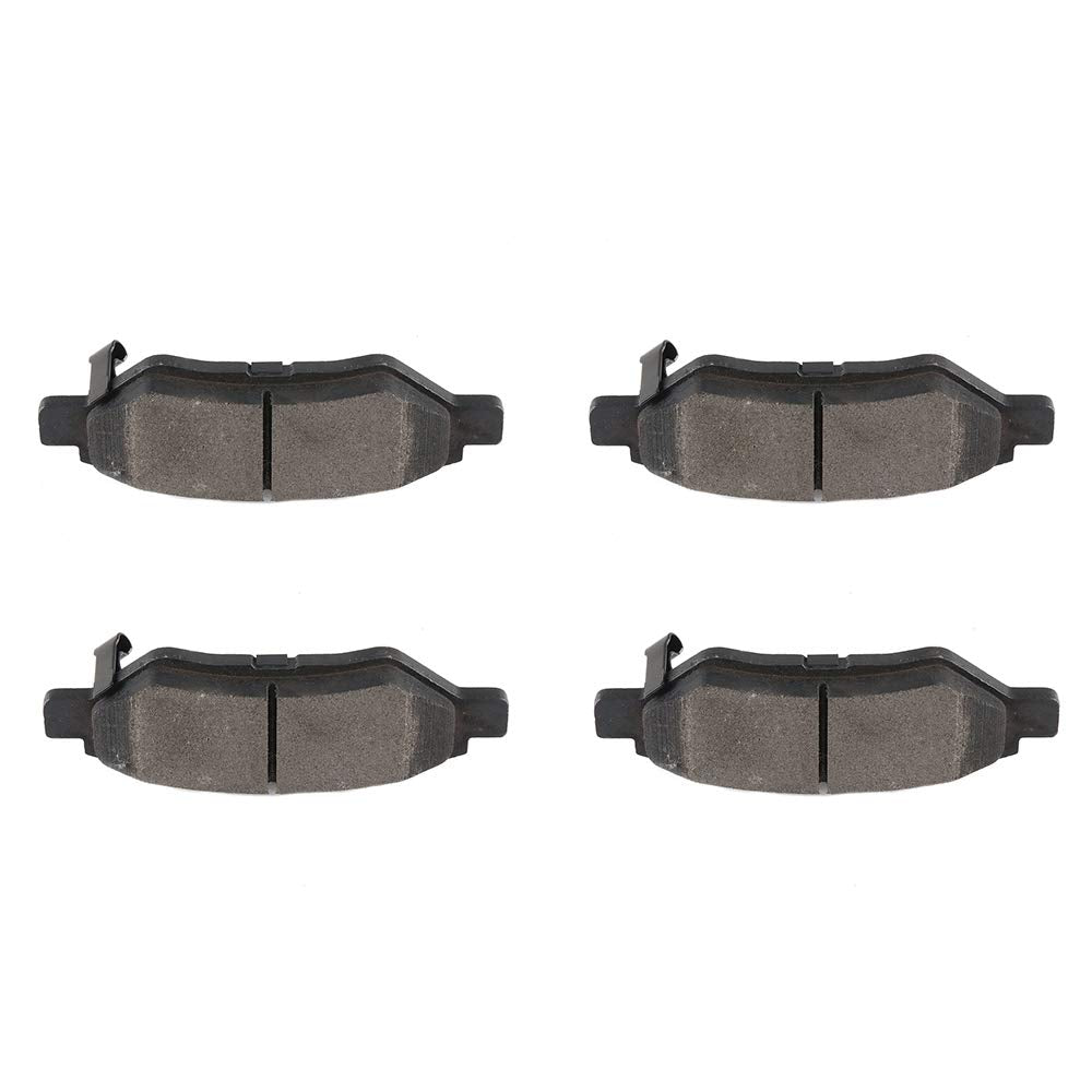 Cciyu D1337 Ceramic Rear Brake Pad Set Fit For 2008-2014 For Cadillac Cts,2010-2016 For Cadillac Srx,2010-2015 For Chevrolet Cam