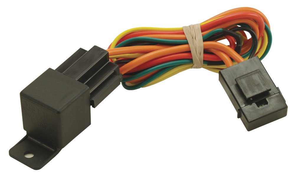 Derale 16763 Electric Fan Relay Wire Harness,Black