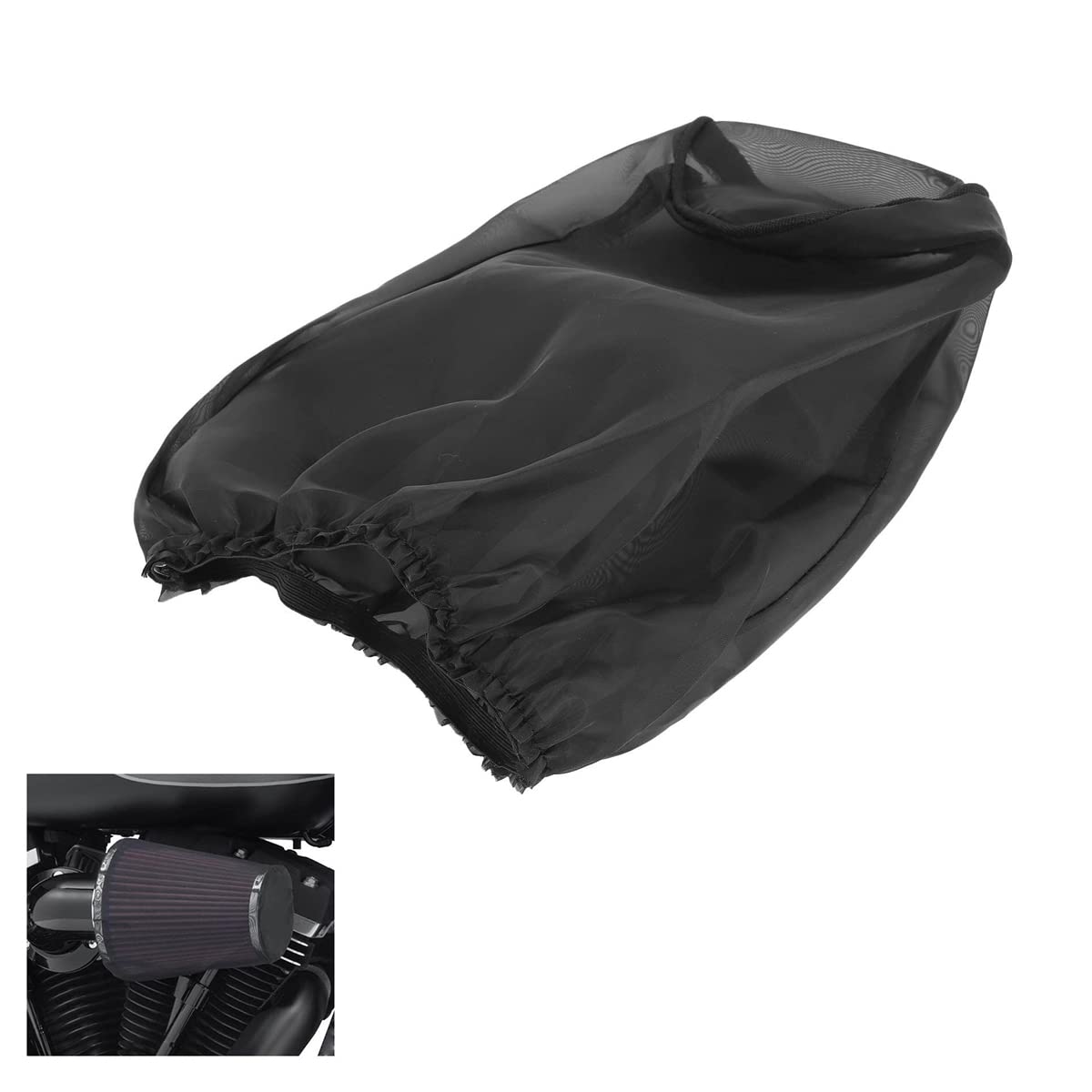 Air Intake Filter Sock Cover, Air Cleaner Protective Cover Dustproof For Harley Kawasaki Suzuki Honda Yamaha Universal Car