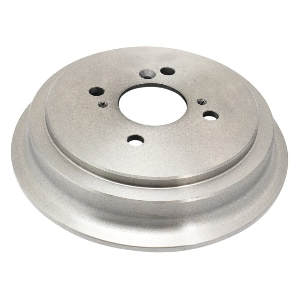 Trq Rear Brake Drum Pair Set Compatible With 2002-2007 Suzuki Aerio / 1999-2002 Suzuki Esteem