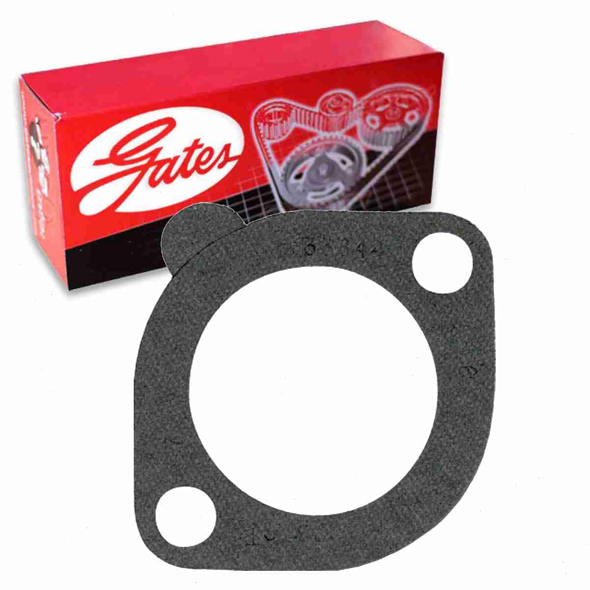 Gates Coolant Thermostat Housing Gasket compatible with Mazda Miata 1.6L 1.8L L4 1990-2004