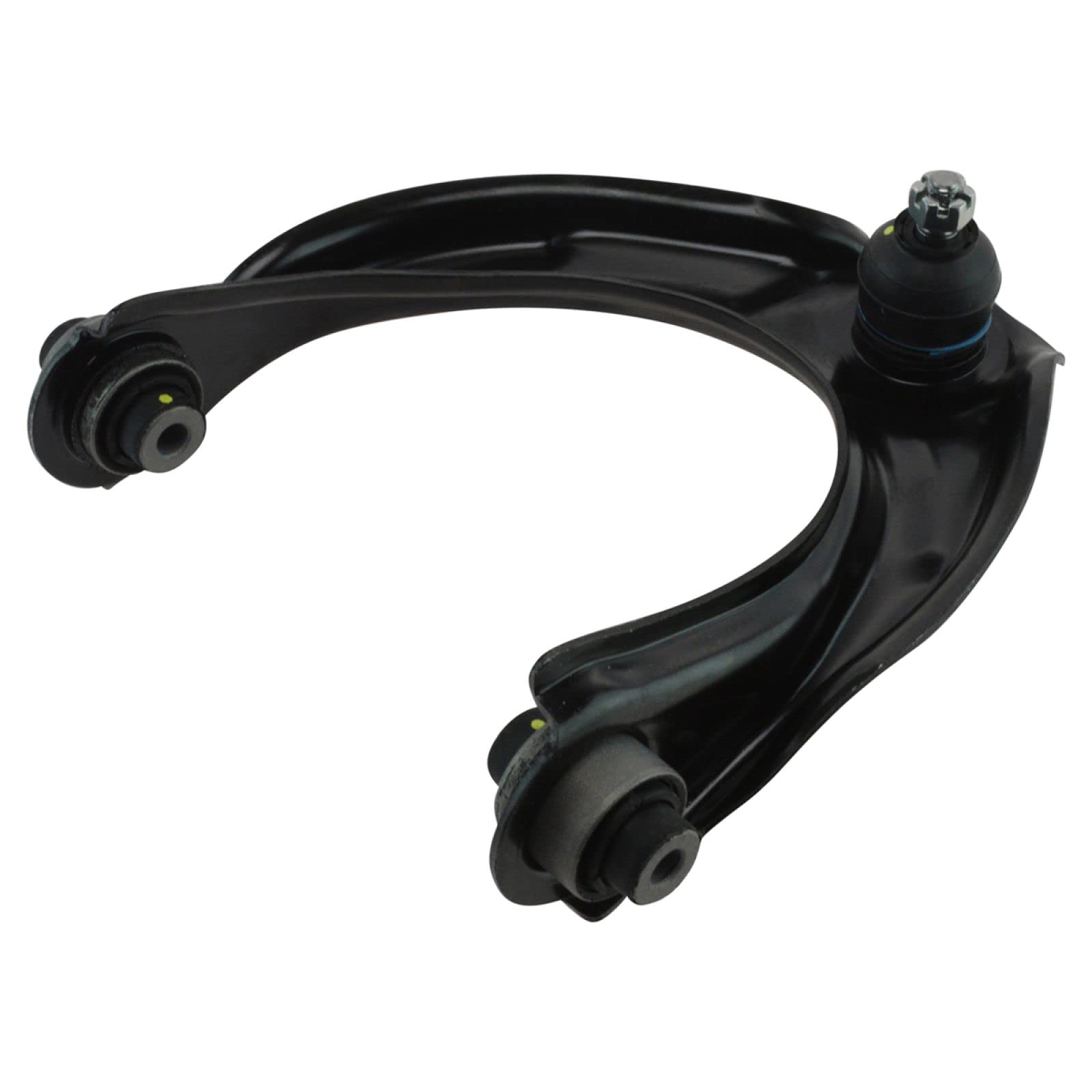 TRQ Control Arm Set with Ball Joint - Front Left & Right for Acura TL/TSX & Honda Accord, Unfinished Metal, Model PSA62505