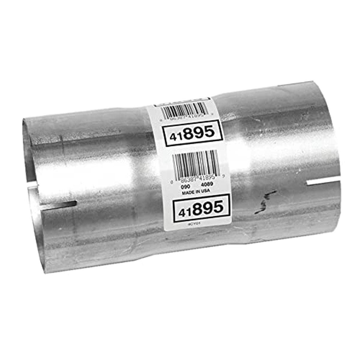Walker Exhaust Pipe Connector, 4" Inlet/Outlet, Aluminized Steel, Model 41895