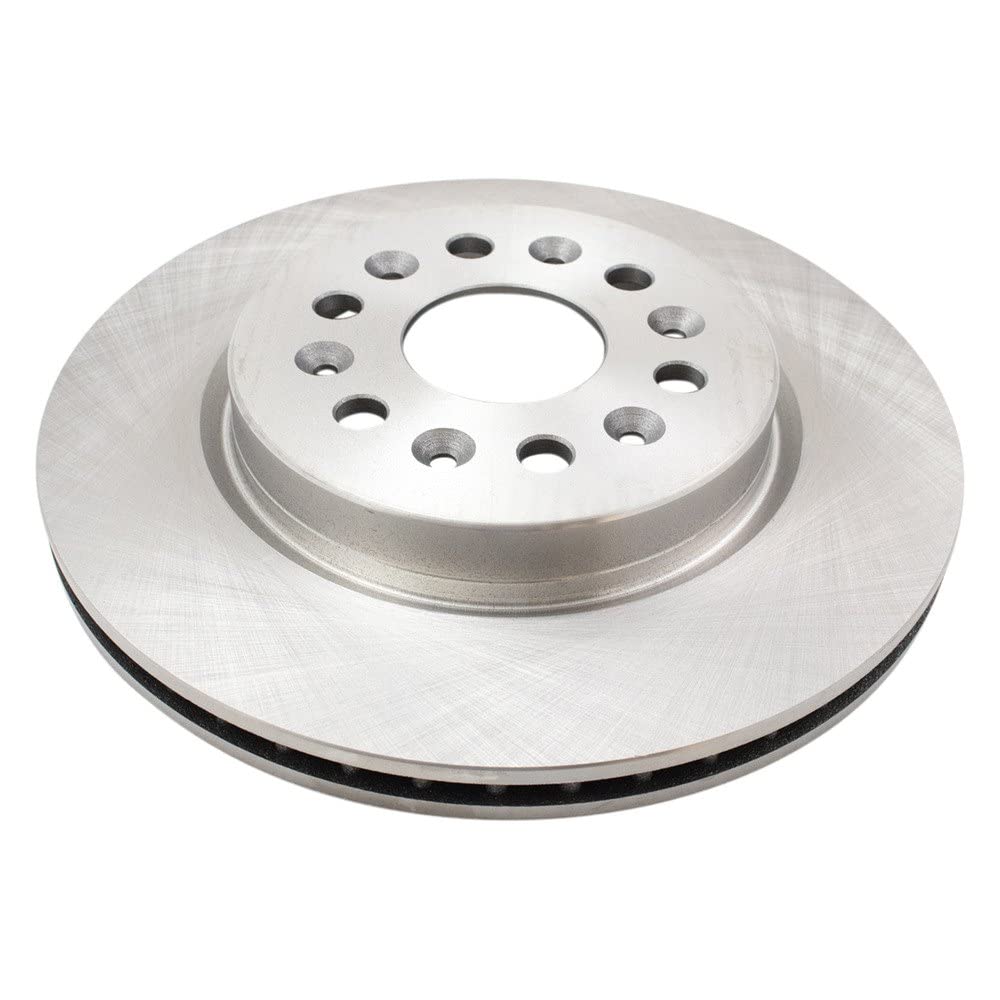 Trq Rear Brake Rotors Set Vented Compatible With 2018-2023 Buick Enclave 2017-2023 Cadillac Xt5 2020-2023 Xt6 2019-2023 Chevrole
