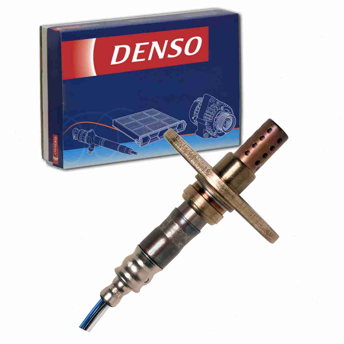 DENSO Upstream Oxygen Sensor compatible with Toyota Tacoma 2.4L 2.7L 3.4L L4 V6 1995-2000 (No Connector Included)