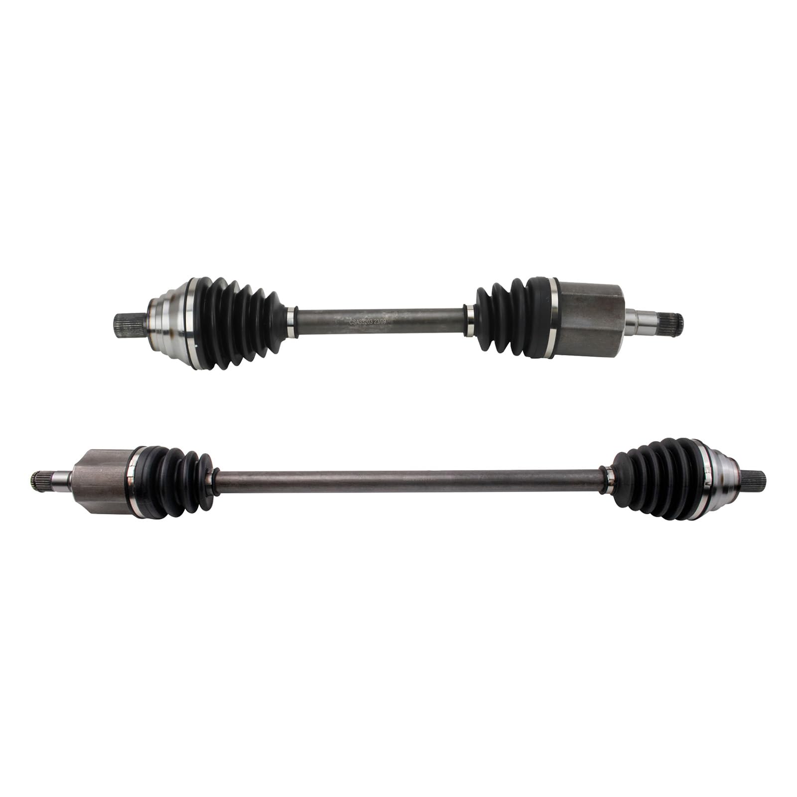 TRQ Front CV Axle Shaft Assembly Set Compatible with 2012-2014 Volkswagen Beetle Passat
