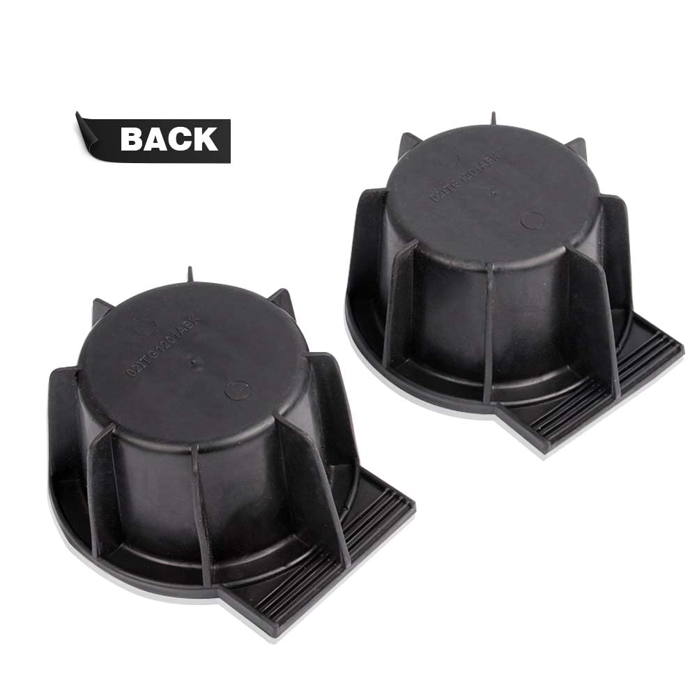 PIT66 Cup Holder Insert for Ford F150 2004-2008 & Expedition 2003-2006, ABS Plastic, Black, Fits Flow/No Flow Console