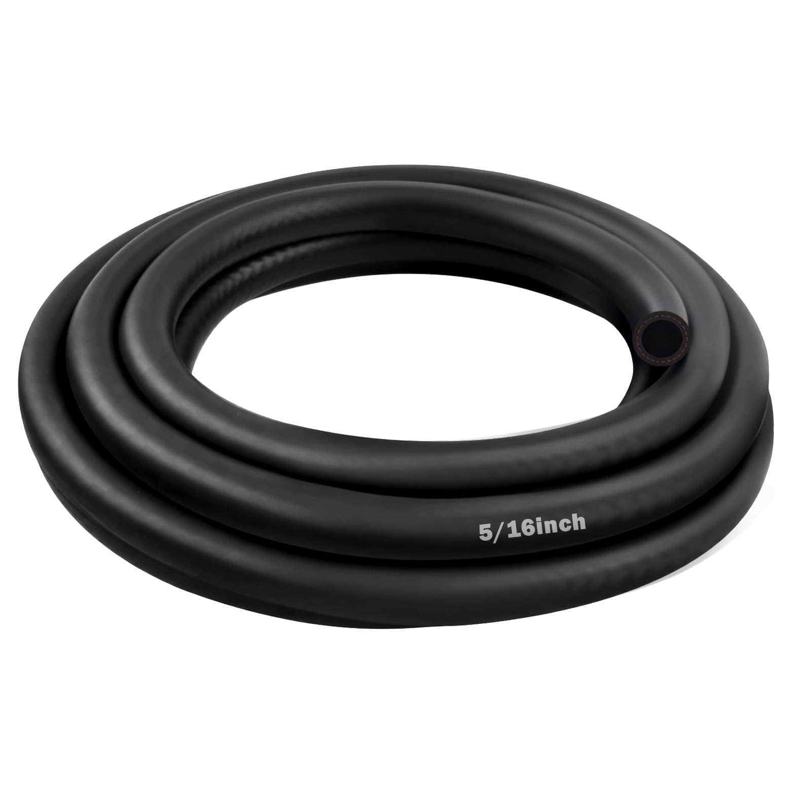 10Ft 5/16 Heater Hose,Flexible Heater Coolant Hose with ID 8mm & OD 14mm for Transporting Air/Water with 60PSI Working Pressure,