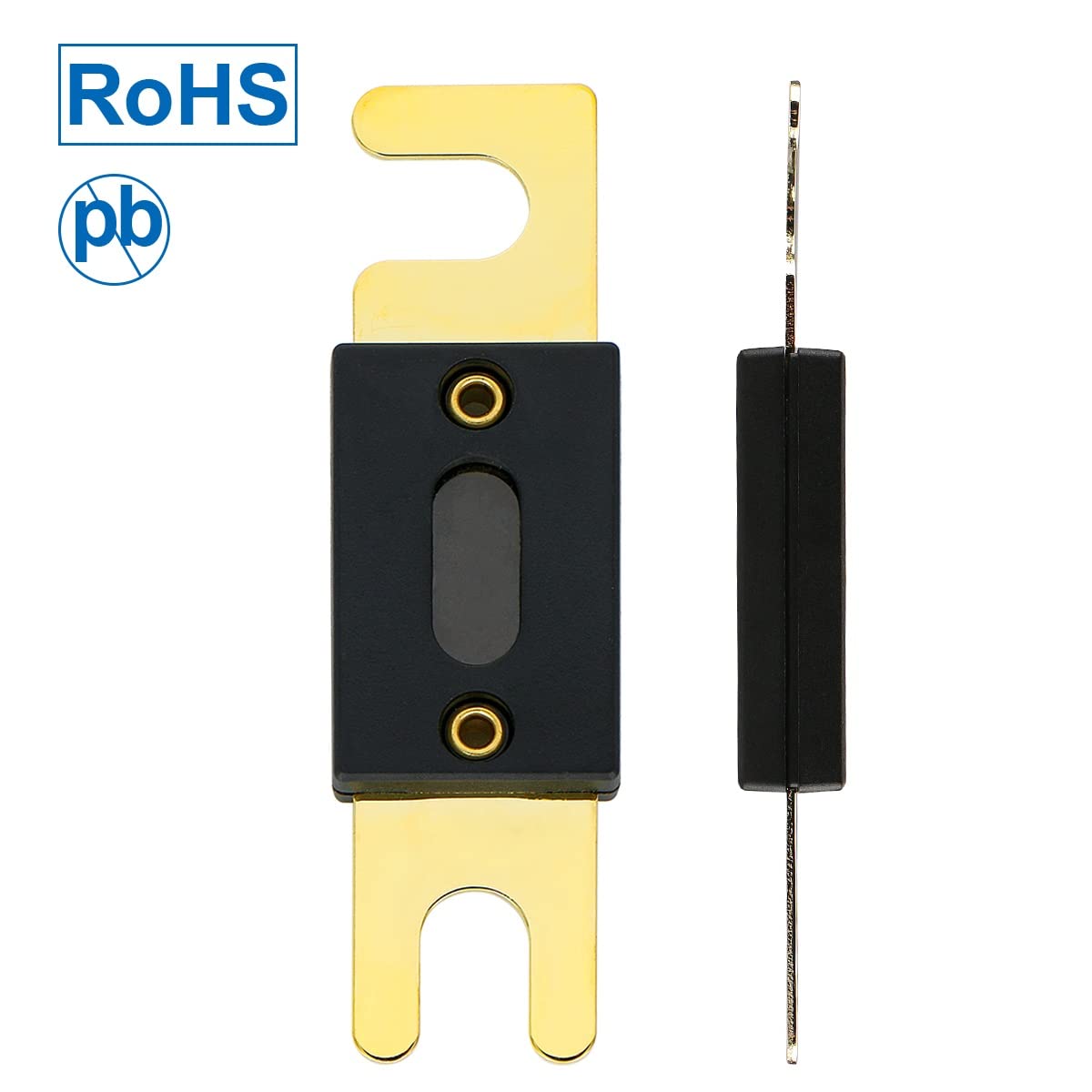 Baomain Anl Fuse Holder Kit With 80A Fuse - For Car Audio & 12V/24V Systems (80 Amp.)