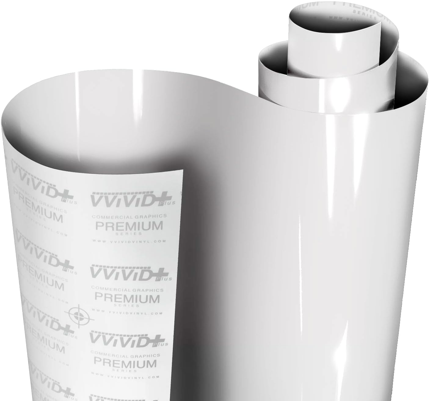 Vvivid+ Premium Vinyl Wrap Film (50Ft X 5Ft, Gloss Suzuka Ice Grey)