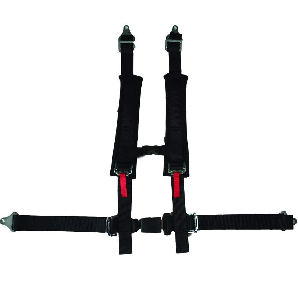 Bump Seat With Black Harness For Polaris Rzr 2014+Rzr 1000 Or Turbo Models