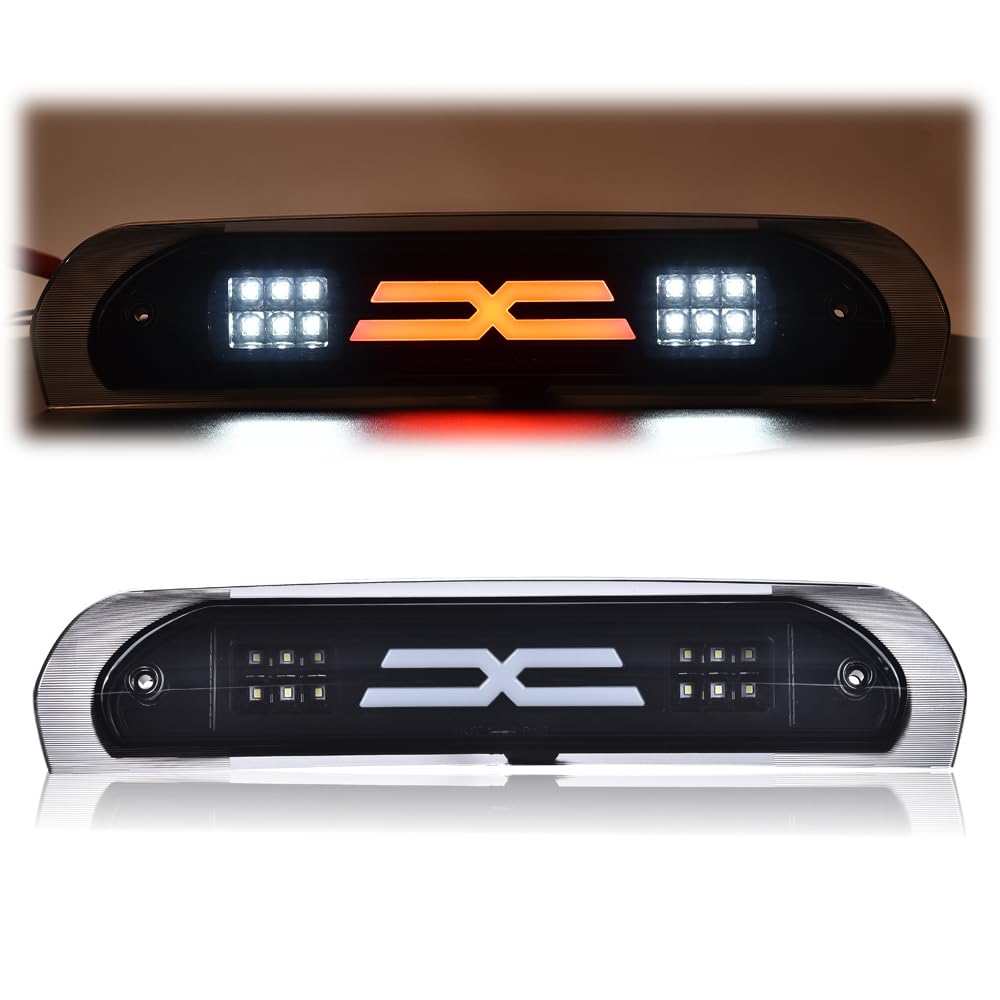 CNNELL LED Third Brake Lights Compatible with 2002 2003 2004 2005 2006 2007 2008 Dodge Ram 1500/Fit Ram 2500 3500 2003-2009 3RD 