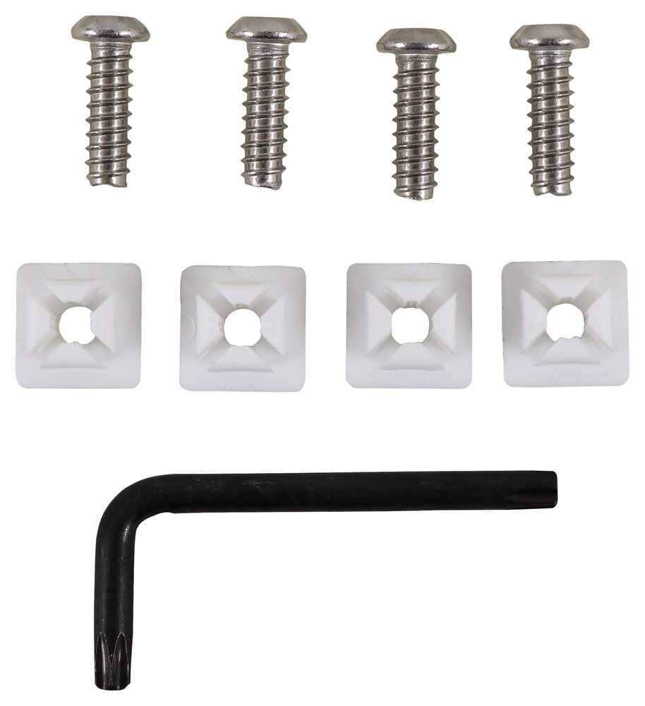 Cruiser Accessories 81230 Locking Fasteners, Domestic-Stainless