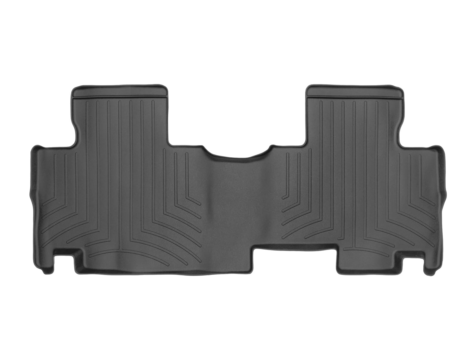 WeatherTech Custom Fit FloorLiners for MKX, Edge - 2nd Row (441102), Black
