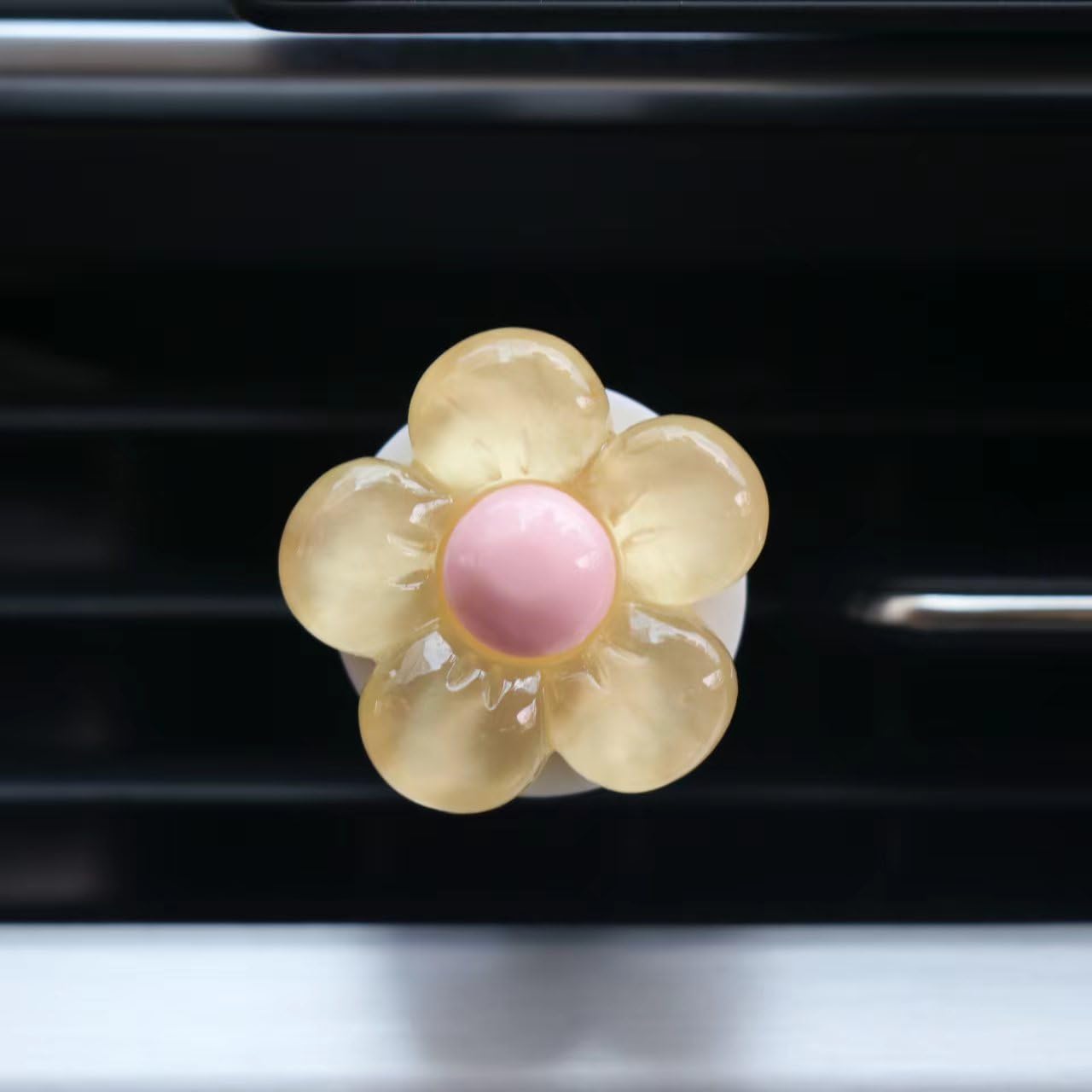 Joynaamn 6 Pcs Car Accessories For Women, Flower Air Vent Clips Air Conditioner Outlet Decoration Car Interior Decor Charm, Asso