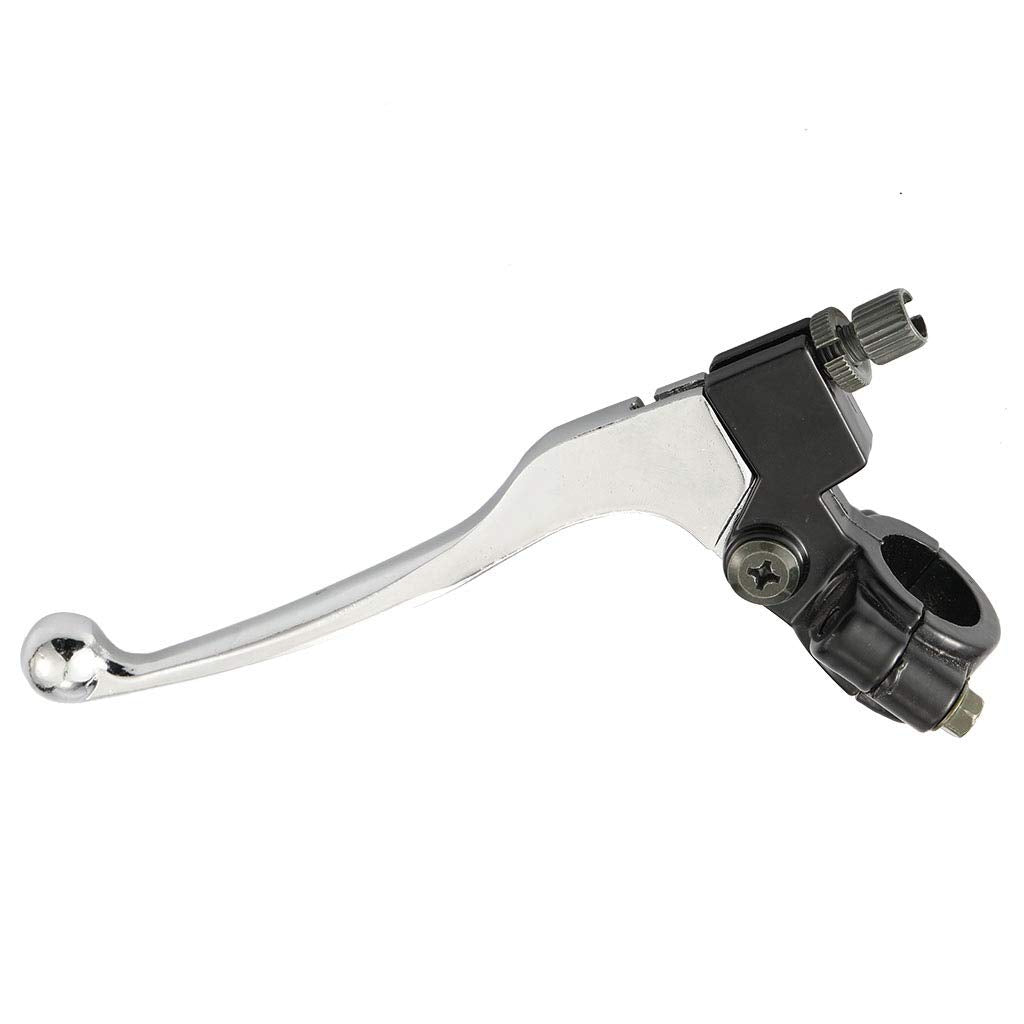 Cncmotok 22Mm Aluminum Alloy Chrome Plating Left Clutch Brake Lever Compatible With Coleman Ct200U Trail 200 Mini Bike 196Cc 98C