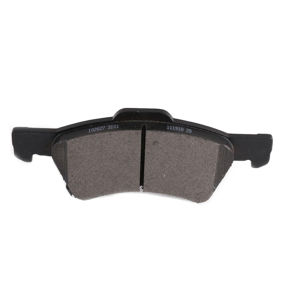 Cciyu D857 D858 Front & Rear Semi-Metallic Disc Brake Pads Kit For Chrysler Town & Country 2001-2007,For Dodge Caravan 2001-2007