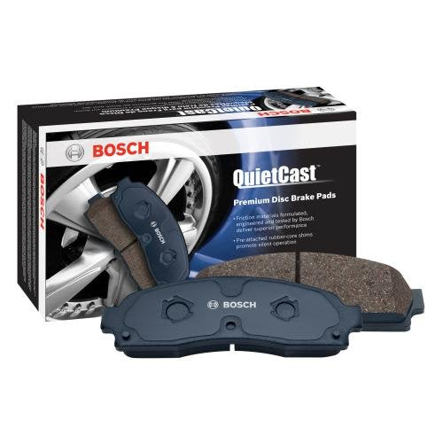 BOSCH BP1084 QuietCast Premium Semi-Metallic Disc Brake Pad Set - Compatible with Select Chrysler Aspen; Dodge Dakota, Durango,