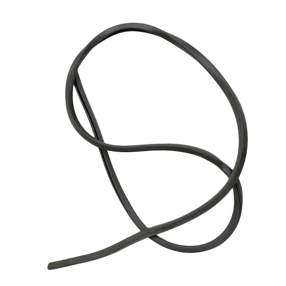 ZXMOTO 39" Inner Fairing Trim Seal Rubber Strip for Harley Davidson 1996-2013 - 2PCS, Black