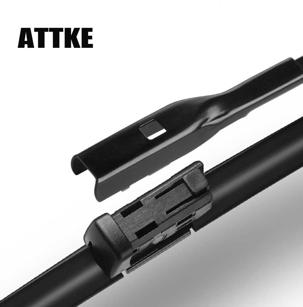 Attke Front Windshield Wiper Blades For Volkswagen Tiguan 2018-2021 Skoda Kodiaq 2016-2019 Genuine Replacement Wiper Blade Set 2