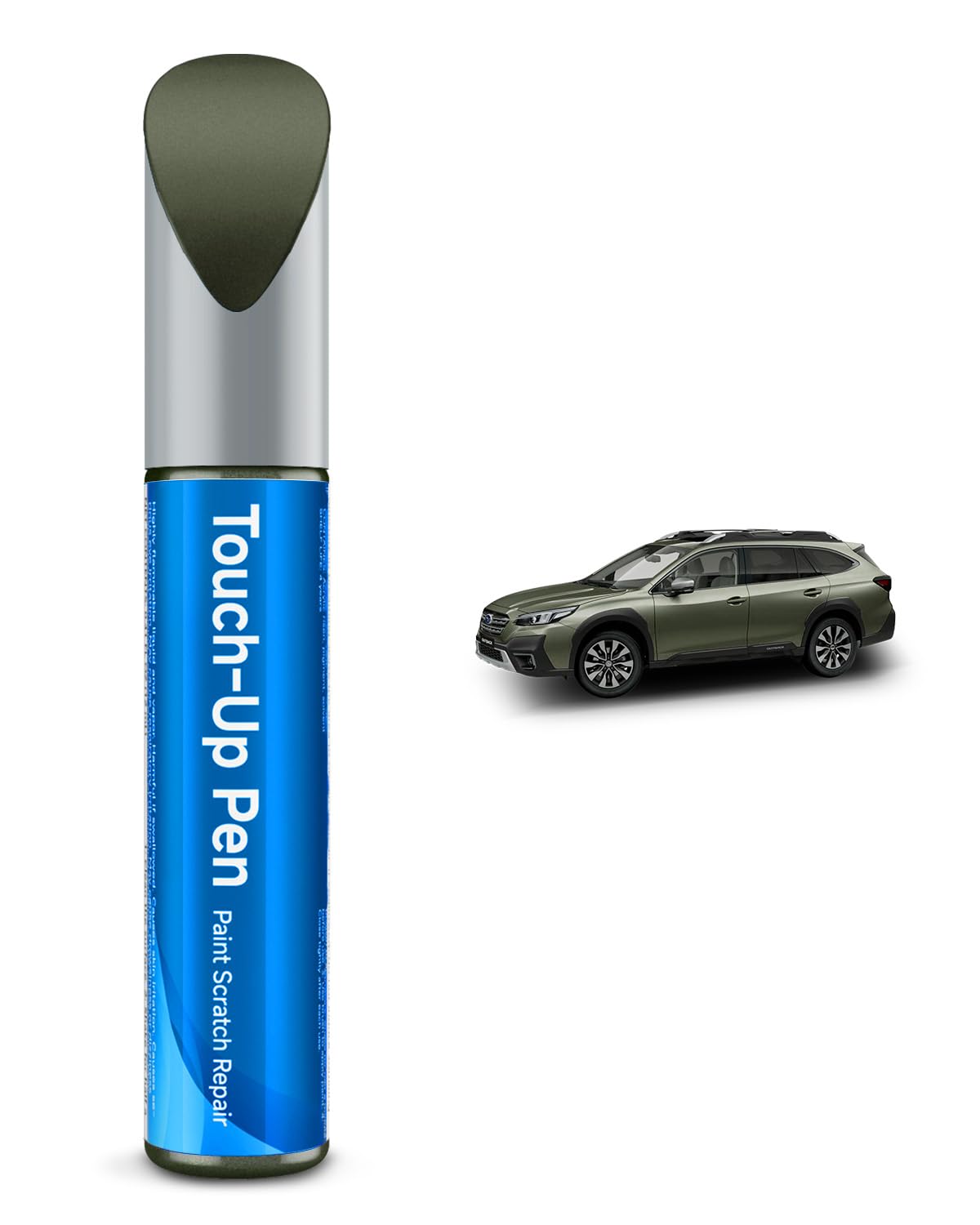 K4X Wilderness Green Metallic Compatible with Subaru Exact Match Touch Up Paint Car Scratch Repair